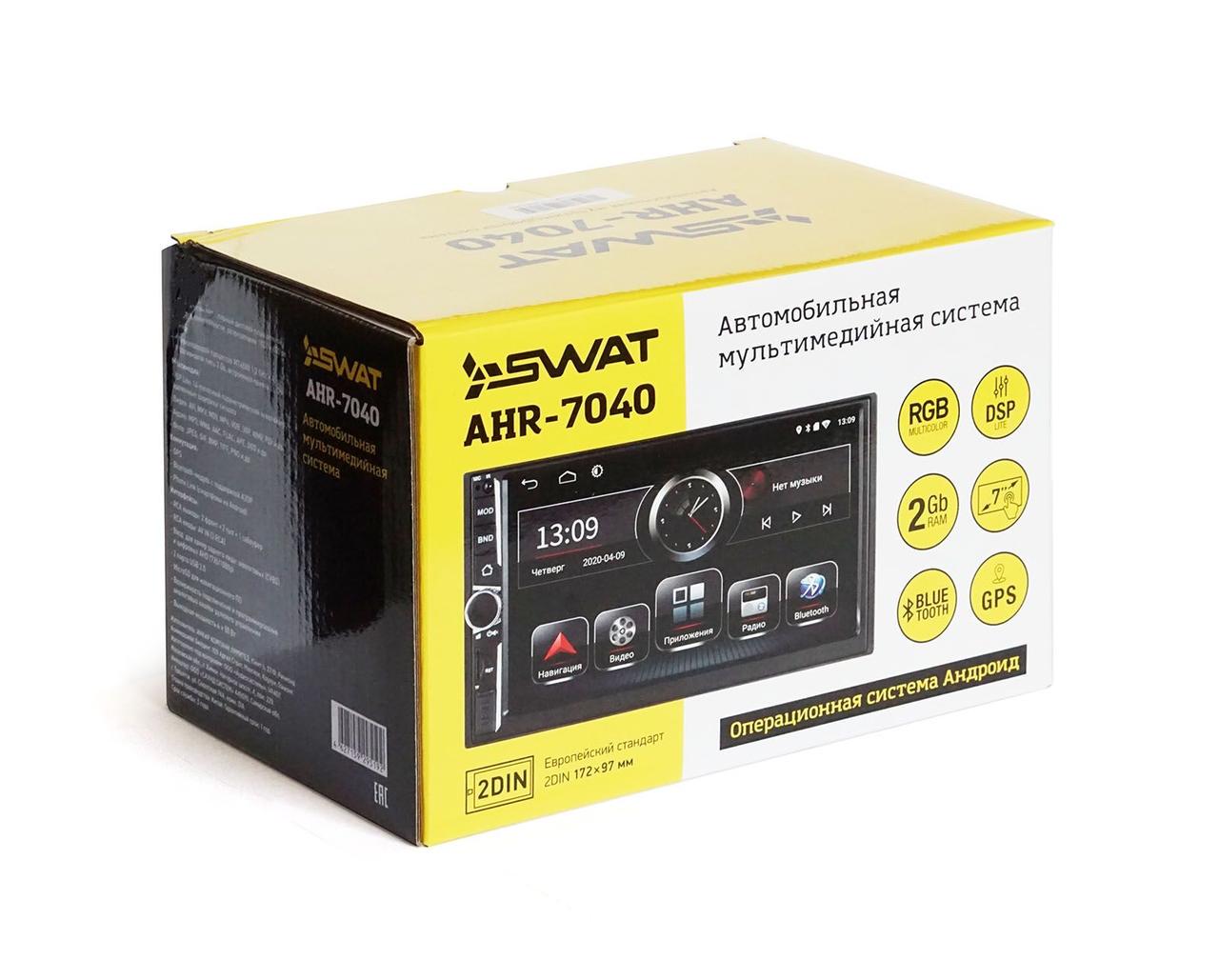 ᐉ Автомагнитола 2DIN SWAT AHR-7040 • Купить в Киеве, Украине • Лучшая ...