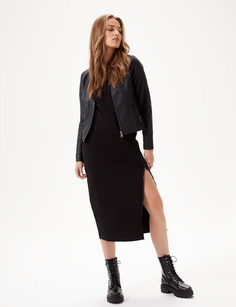 Куртка женская из искусственной кожи Diverse KIRSI XS Черный (5902598612670) Куртка женская из искусственной кожи Diverse KIRSI XS Черный (5902598612670)