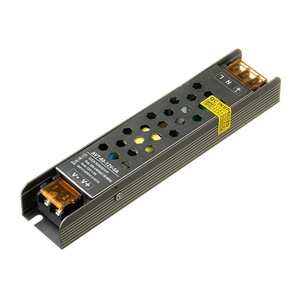 Блок питания Led AVT 12 V 5 А 60 Вт IP20