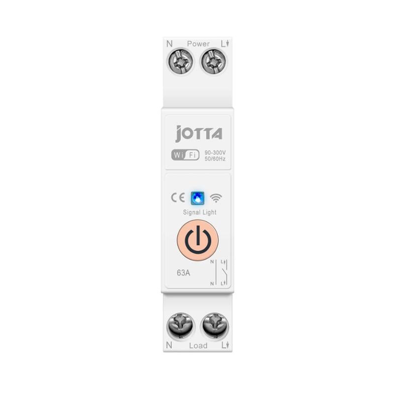 Выключатель умный WiFi Jotta с таймером 1P+N 63A 230V Smart Life/Tuya (ST-63T)