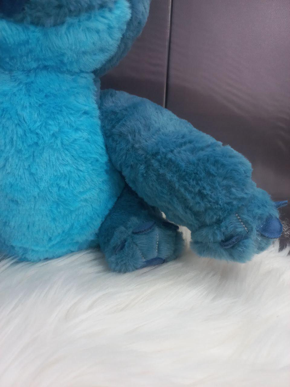 М'яка іграшка пухнастий Стіч з вушками персонажі Ліло та Стіч 40 см Синій (9061/40) - фото 11