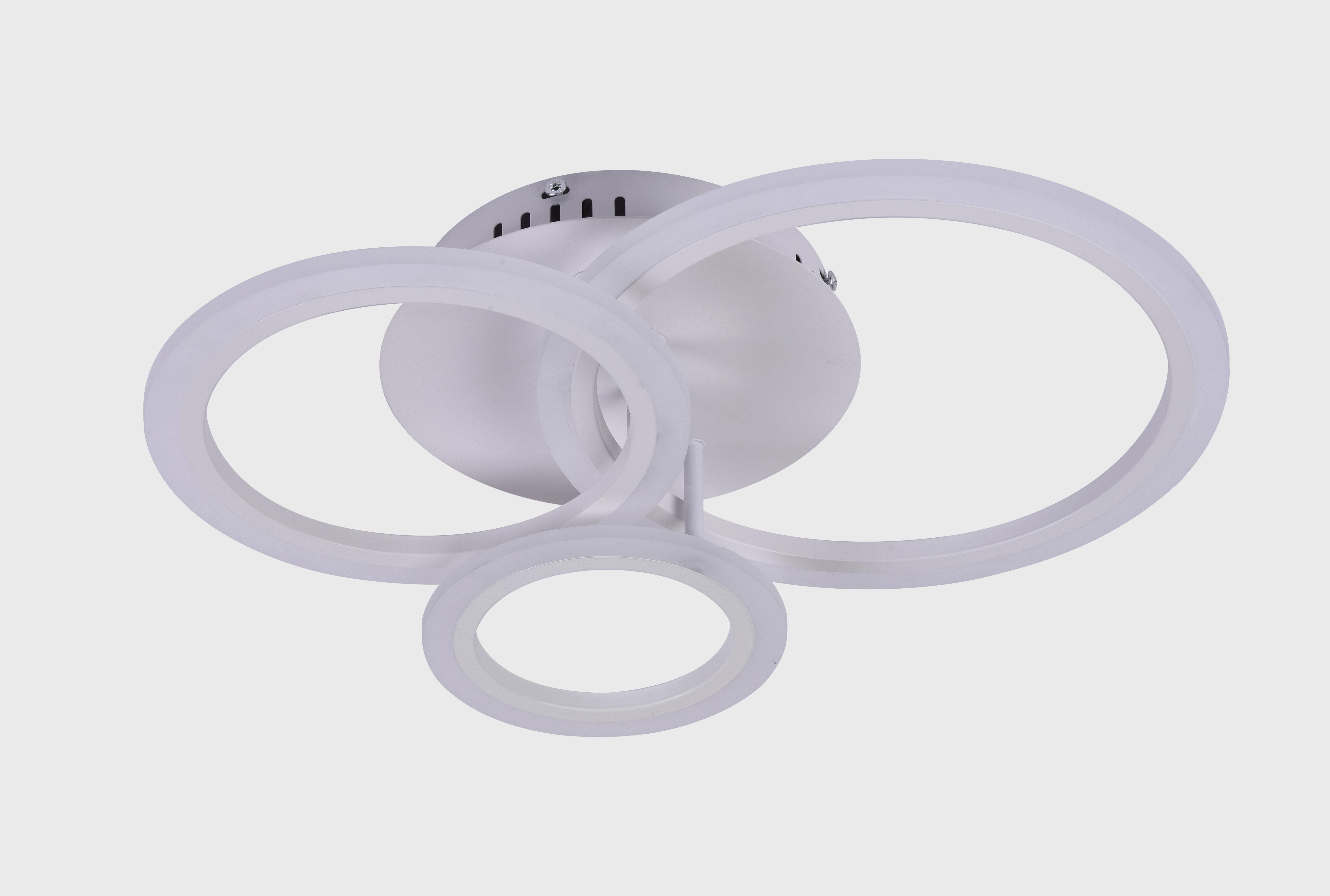 Люстра светодиодная Sirius 6091-3 WT 40W акриловая