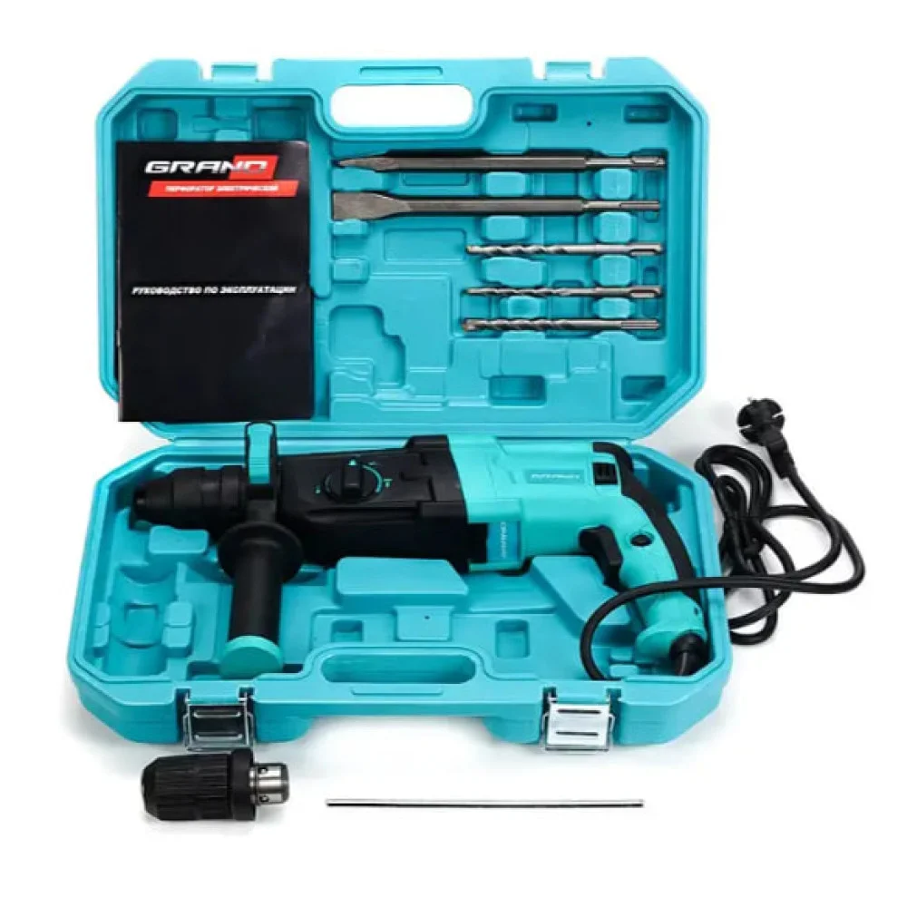 Перфоратор електричний Grand ПЕ-1500DFR (28523068) - фото 2 Перфоратор електричний Grand ПЕ-1500DFR (28523068) - фото 2