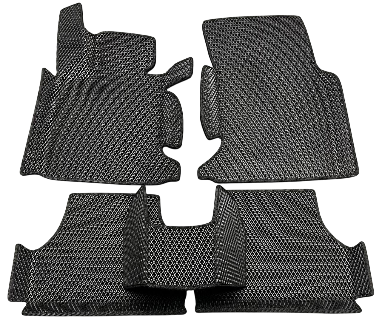 Килимки з бортиками EVA в салон з 3Д лапою для BMW 5 E60 2003-2010 рр. (2488759014)