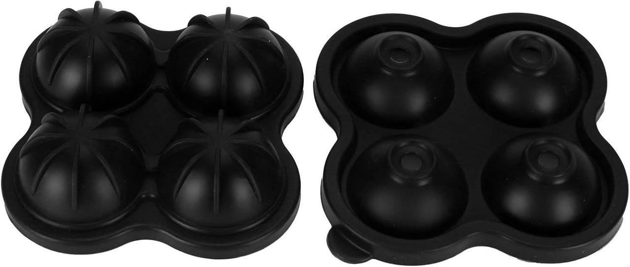 Форма для льоду Куля 4 комірок Чорний (НР051590) - фото 3