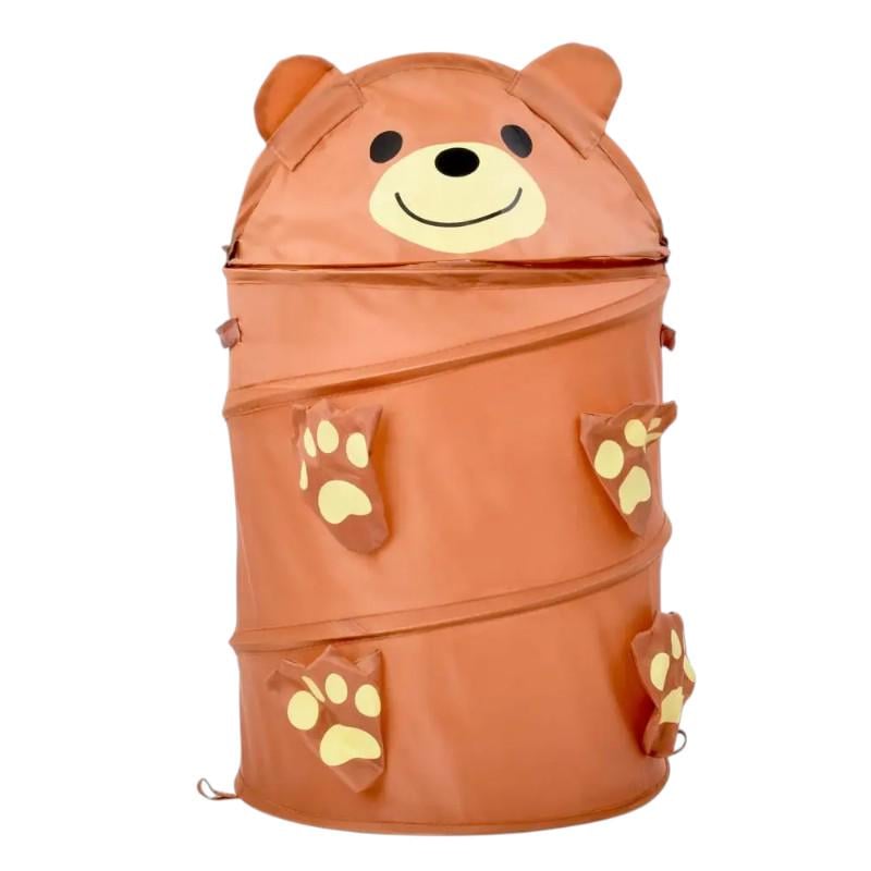 Корзина для игрушек в форме мишки Коричневый (MR 1096)