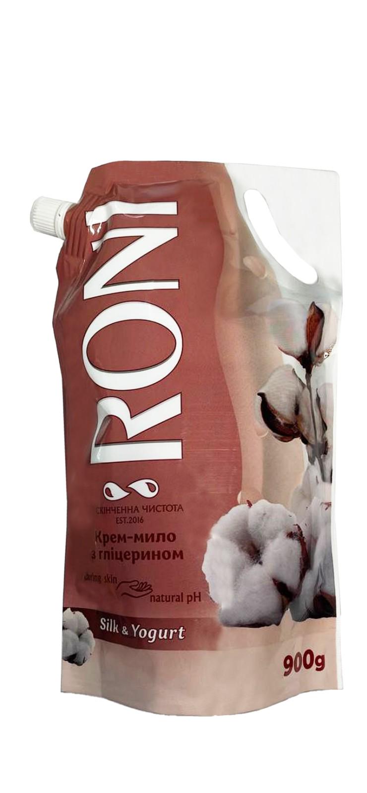 Мило-крем RONI Silk Yogurt з гліцерином 900 г