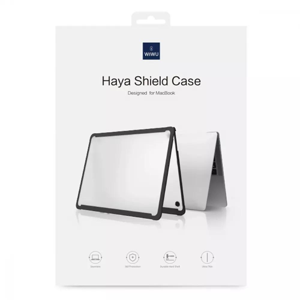 Защитный кейс-накладка WIWU Haya Shield для MacBook Air 15, 3" 2023 Black (c4badcfd)