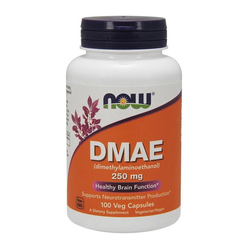 ДМАЭ Now Foods DMAE 250 mg 100 veg caps (03869-01)