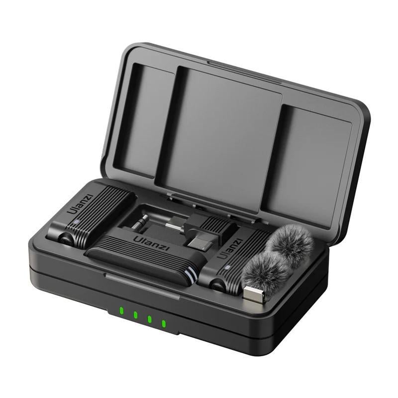 Микрофон беспроводной Ulanzi A100 для iPhone/Android/камеры Type-C 3,5 мм (2480059808) - фото 3
