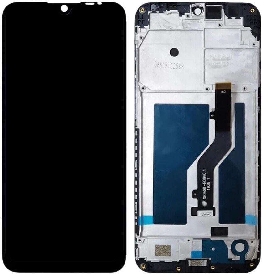 Дисплей та сенсор з передньою панеллю для ZTE Blade A7 2019 Black - фото 2