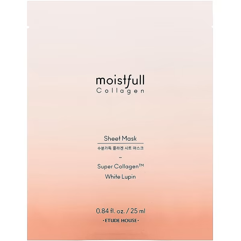 Маска для лица Etude Moistfull Collagen с коллагеном 25 ml