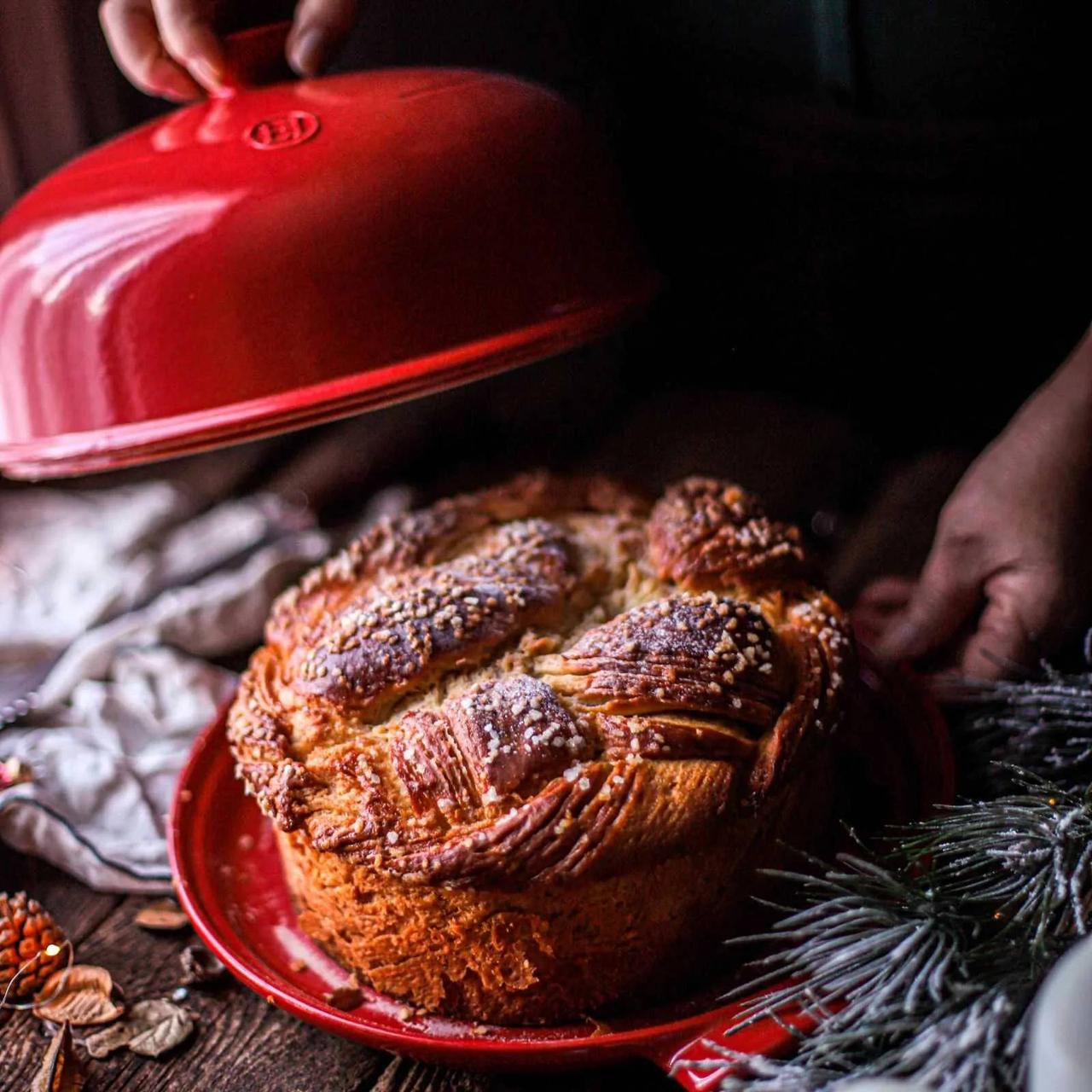 Форма для выпекания хлеба Emile Henry Specialized Cooking 34х28,5х16,5 см Красный (349108) - фото 6 Форма для выпекания хлеба Emile Henry Specialized Cooking 34х28,5х16,5 см Красный (349108) - фото 6