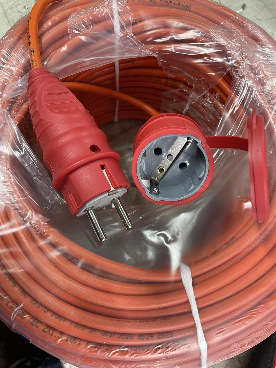 Подовжувач-переноска мережева для електроінструменту 2х1,5 кв.мм 100 м (2638B) - фото 2