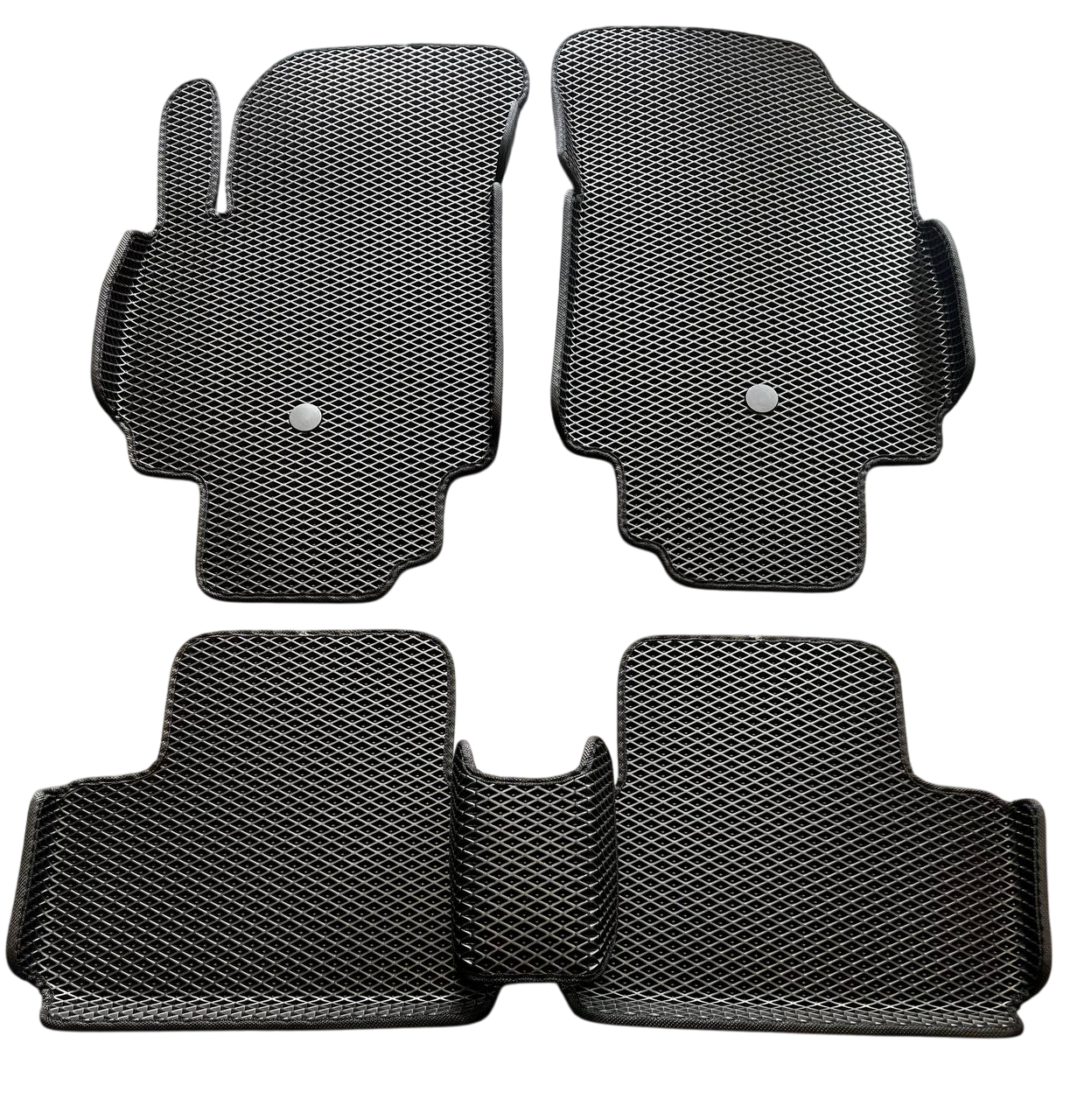 Коврики EVA с бортиками в салон для Chevrolet Orlando 5 мест 2011-2018 гг. Черный (1984983515)