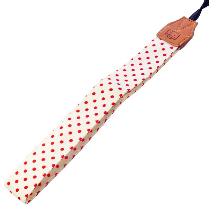 Ремінь нашийний Dot style для фото камери Red
