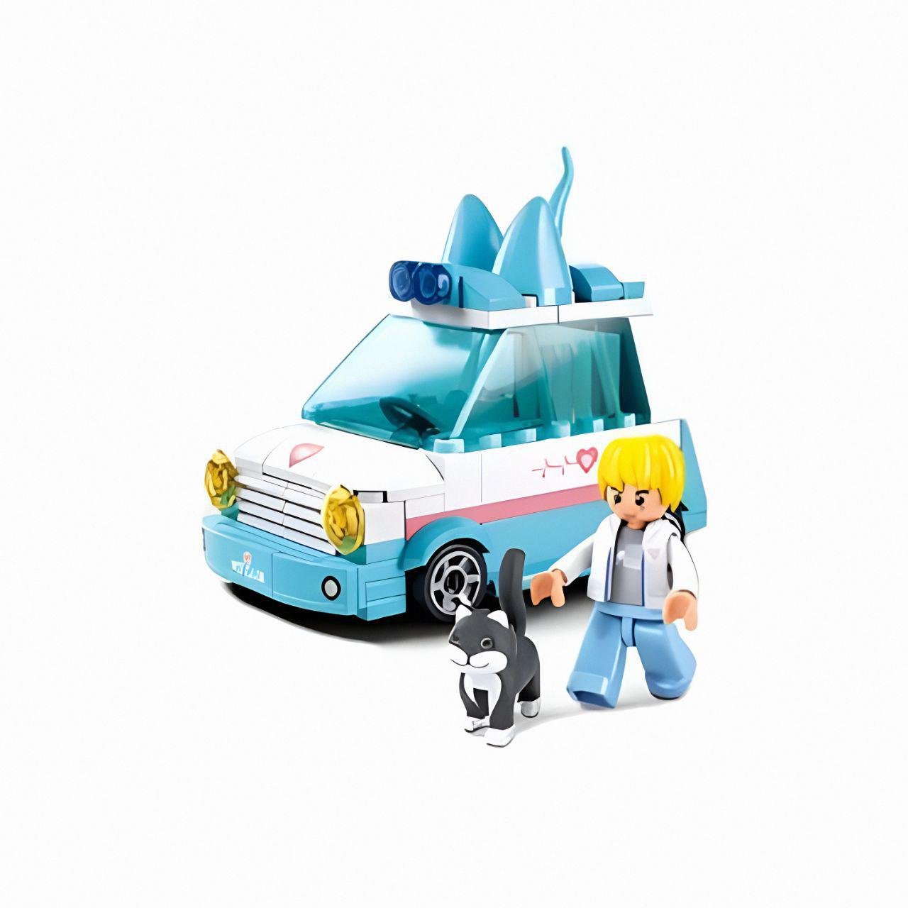 Конструктор Sluban "Машинка" M38-B1212