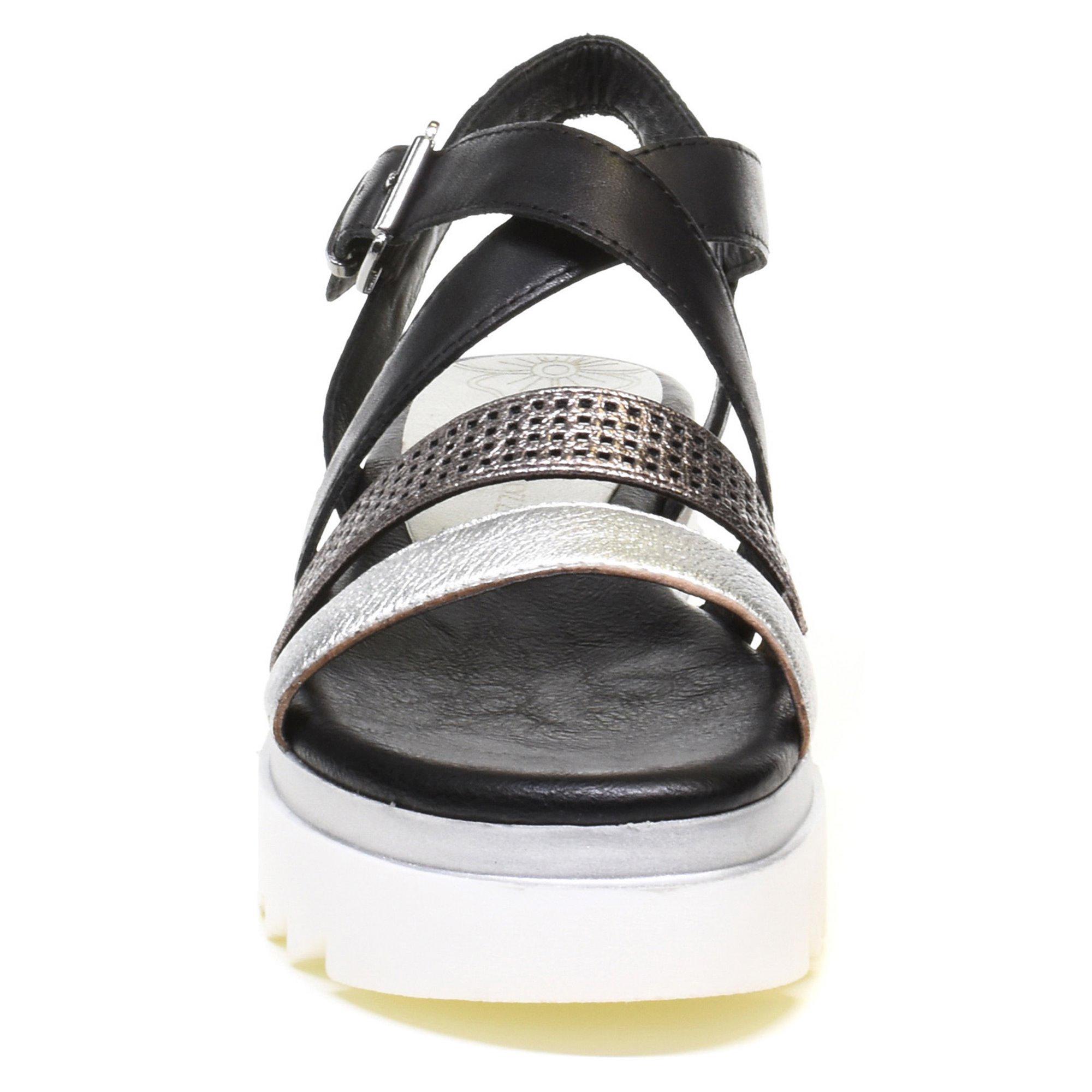 Сандалии женские Marco Tozzi р. 40 Черный/Серебряный (069916-40) - фото 9