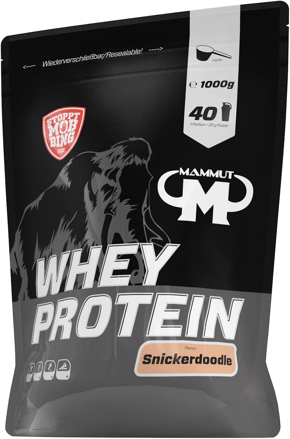 Протеин Mammut Whey Protein Snickerdoodle 1000 г