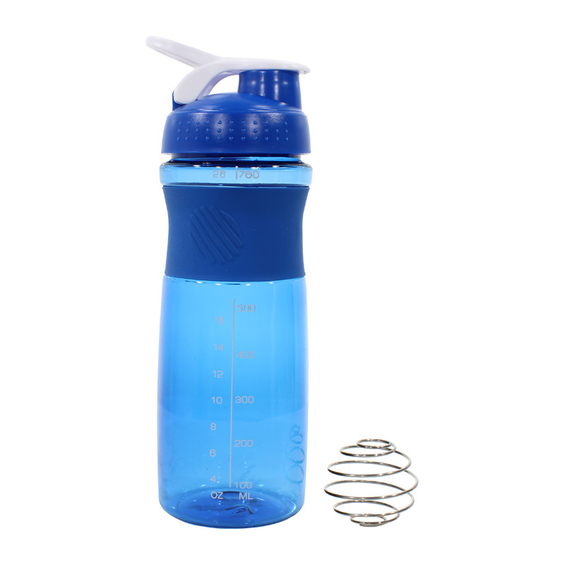 Бутылка-шейкер Lesko HC803 Blue (1218929844)