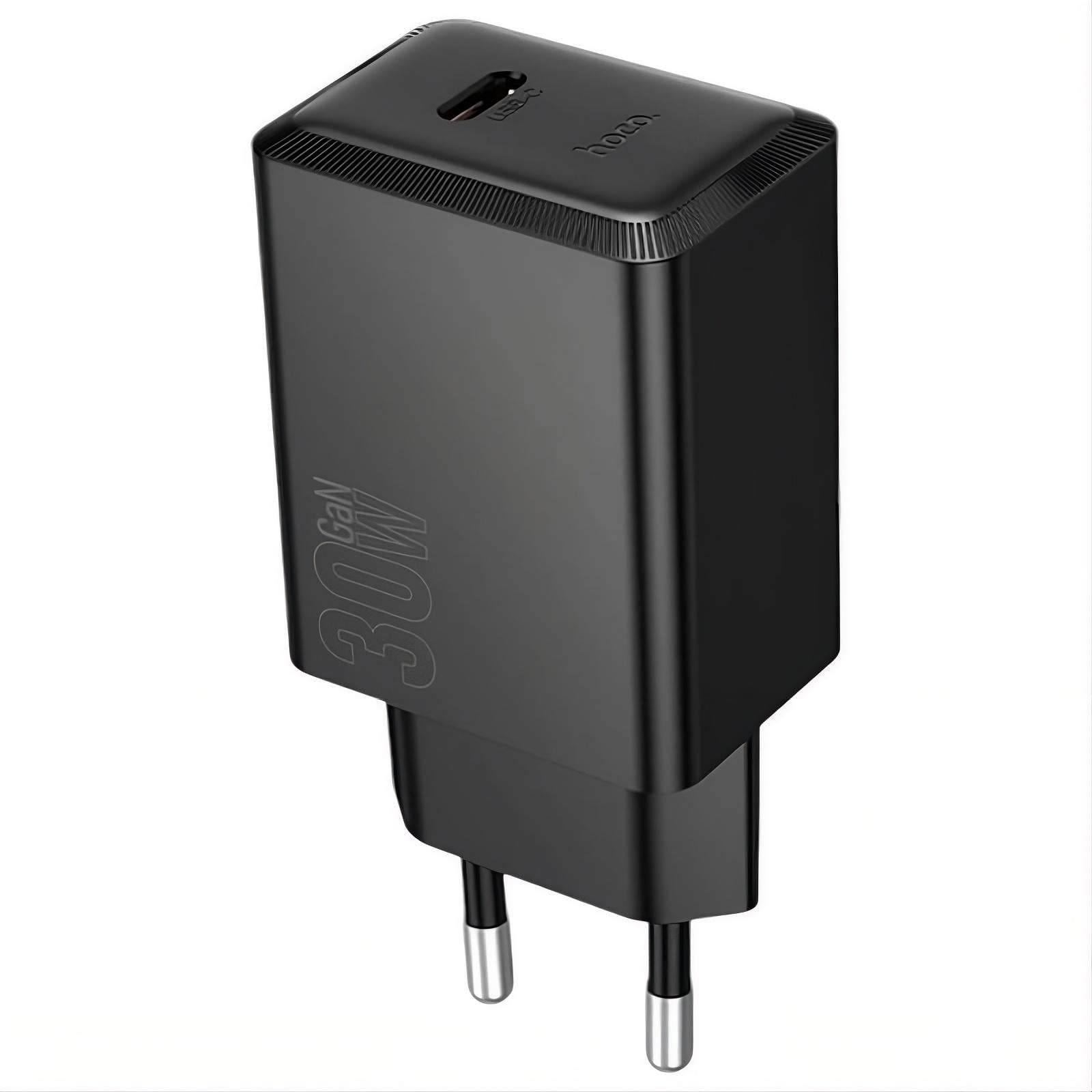 Зарядное устройство сетевое Hoco N70 PD30W Gan Черный (31941226)