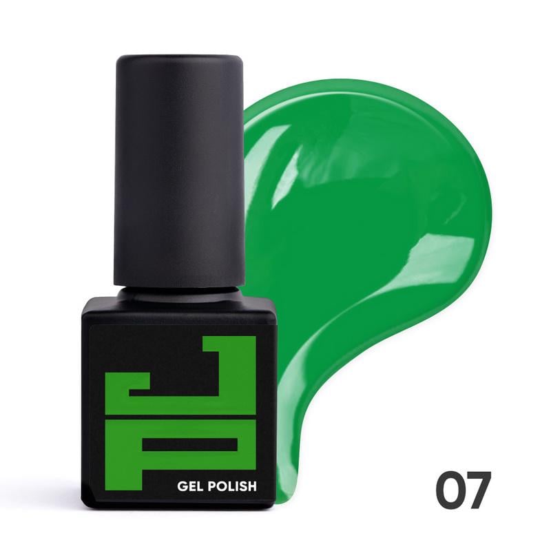 Гель-лак Jerden Proff 5 ml 007 Neon green