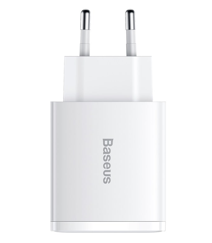 Зарядний пристрій мережевий Baseus CCXJ-E01 30 Вт White (395ed987)