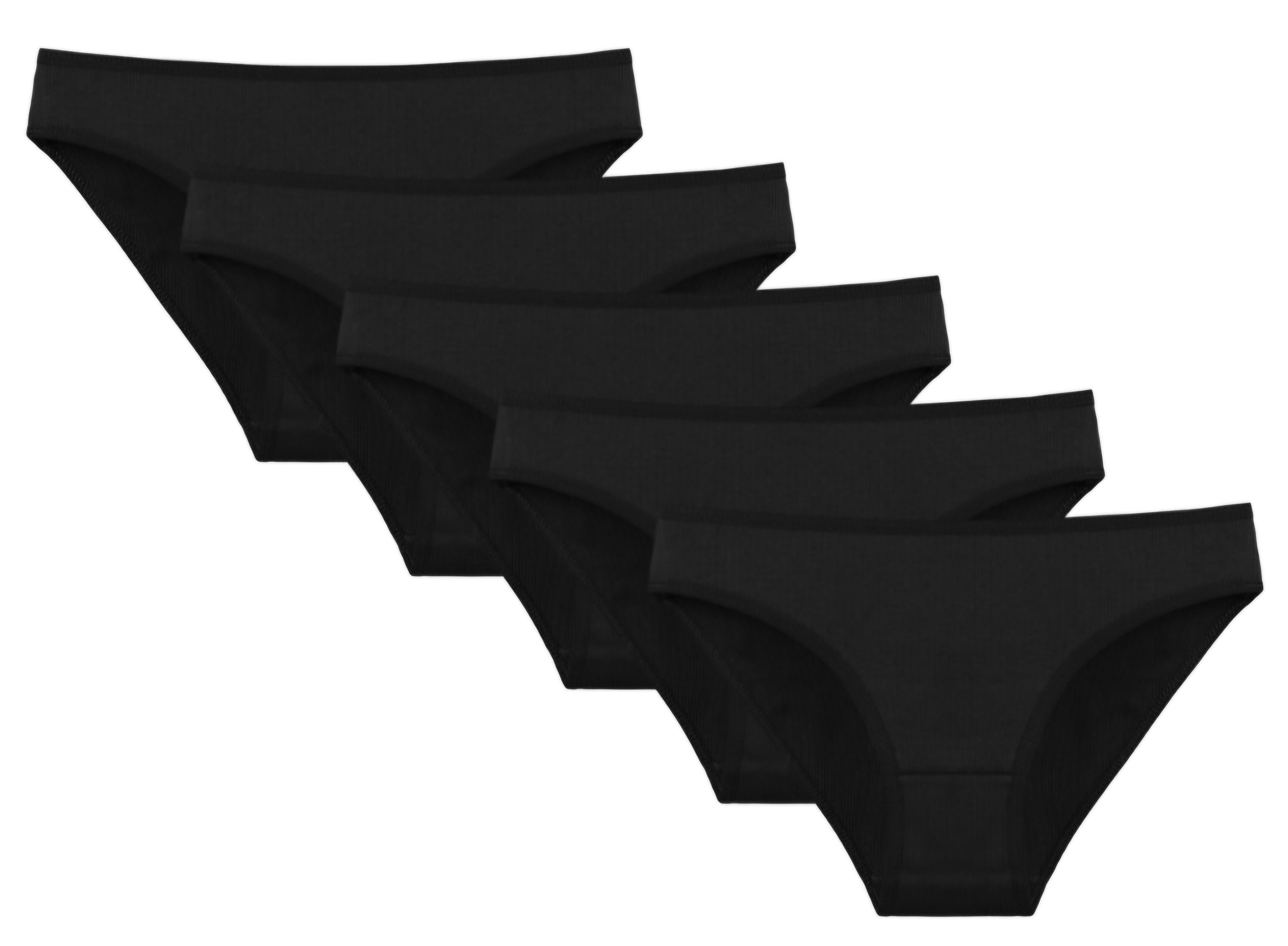 Труси жіночі рубчик Donella M Чорний (31395200)