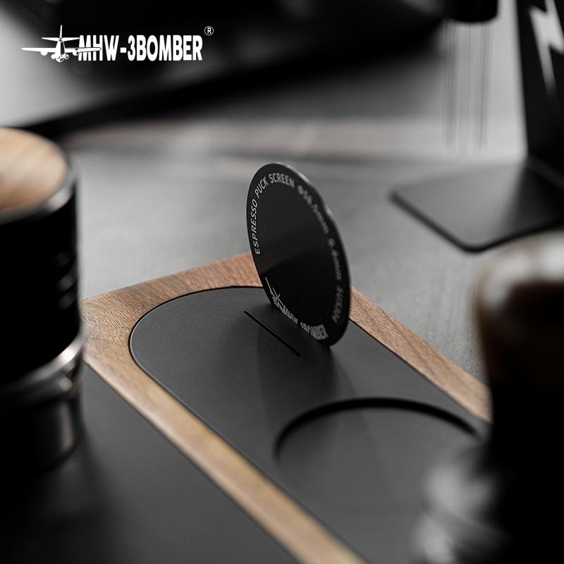 Универсальная станция для темперовки кофе деревянная MHW-3BOMBER 51-58 мм Орех (TS5151) - фото 4 Универсальная станция для темперовки кофе деревянная MHW-3BOMBER 51-58 мм Орех (TS5151) - фото 4