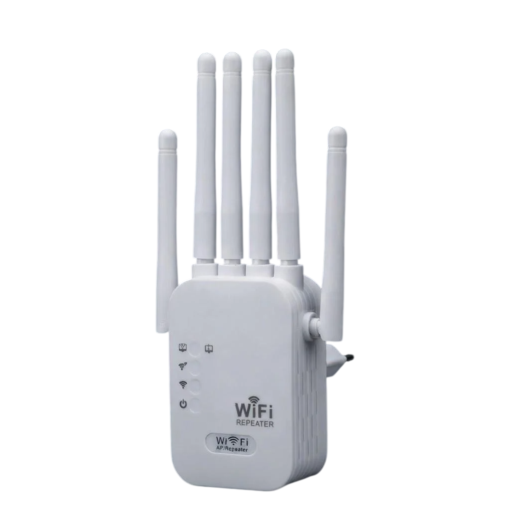 Ретранслятор Wi-Fi 5Ghz/2,4Ghz AC1200Mbps Derapid Wi-Fi репітер 6 антен Wi-Fi 5 дводіапазонний (3032319007)