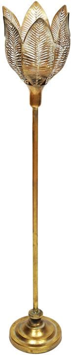 Подсвечник Aivars Цветок 21х18,5х104 см на высокой ножке Металлический (BD-589-209)