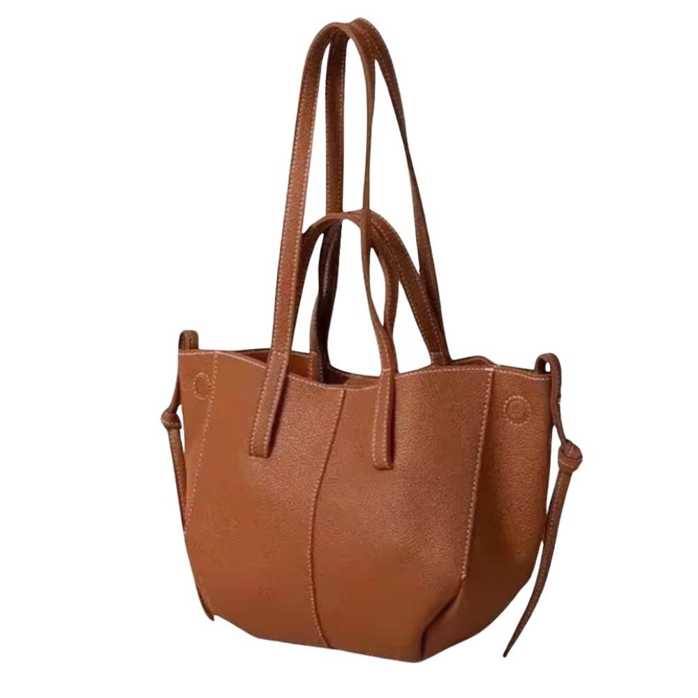 Жіноча сумка-тоут Lorian з гаманцем на одне велике відділення Коричневий (LR 252013 BR Large Brown) - фото 6 Жіноча сумка-тоут Lorian з гаманцем на одне велике відділення Коричневий (LR 252013 BR Large Brown) - фото 6