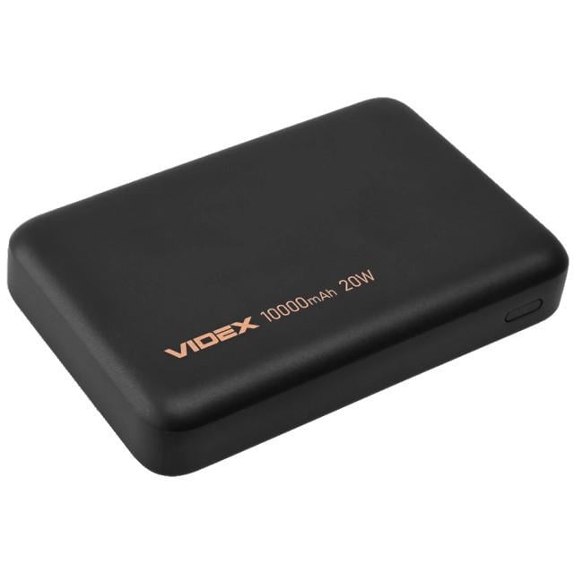 Повербанк VIDEX VPB-331 15W/PD20W 10000mAh Black