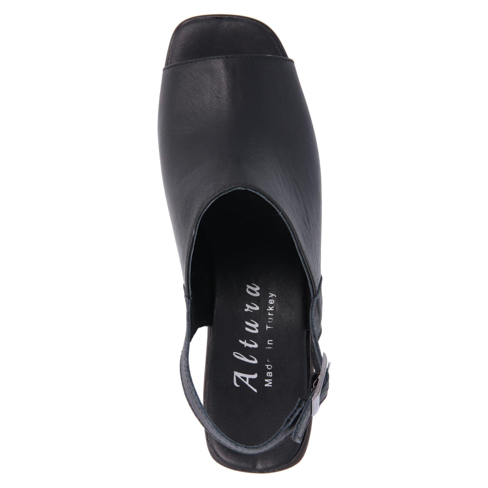 Босоножки женские Altura р. 37 Черный (9259274537) - фото 4 Босоножки женские Altura р. 37 Черный (9259274537) - фото 4