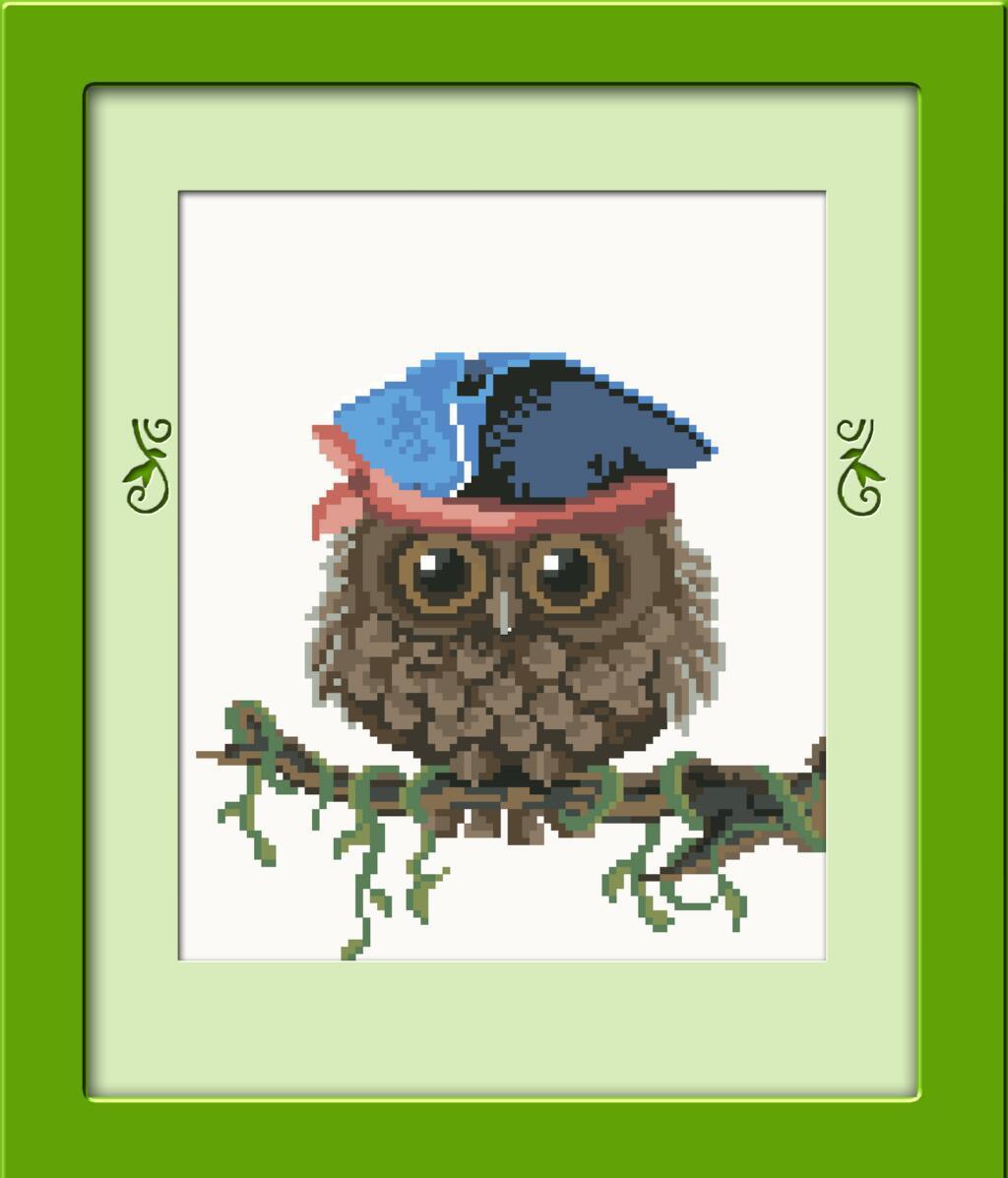 Алмазная мозаика Dream Art Совенок Лето 22x25 см (DA.30034)