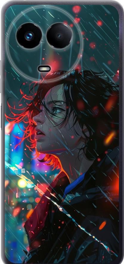 Чехол на Realme Realme 11 5G Ночные огни (6096u-3175-42517) Чехол на Realme Realme 11 5G Ночные огни (6096u-3175-42517)