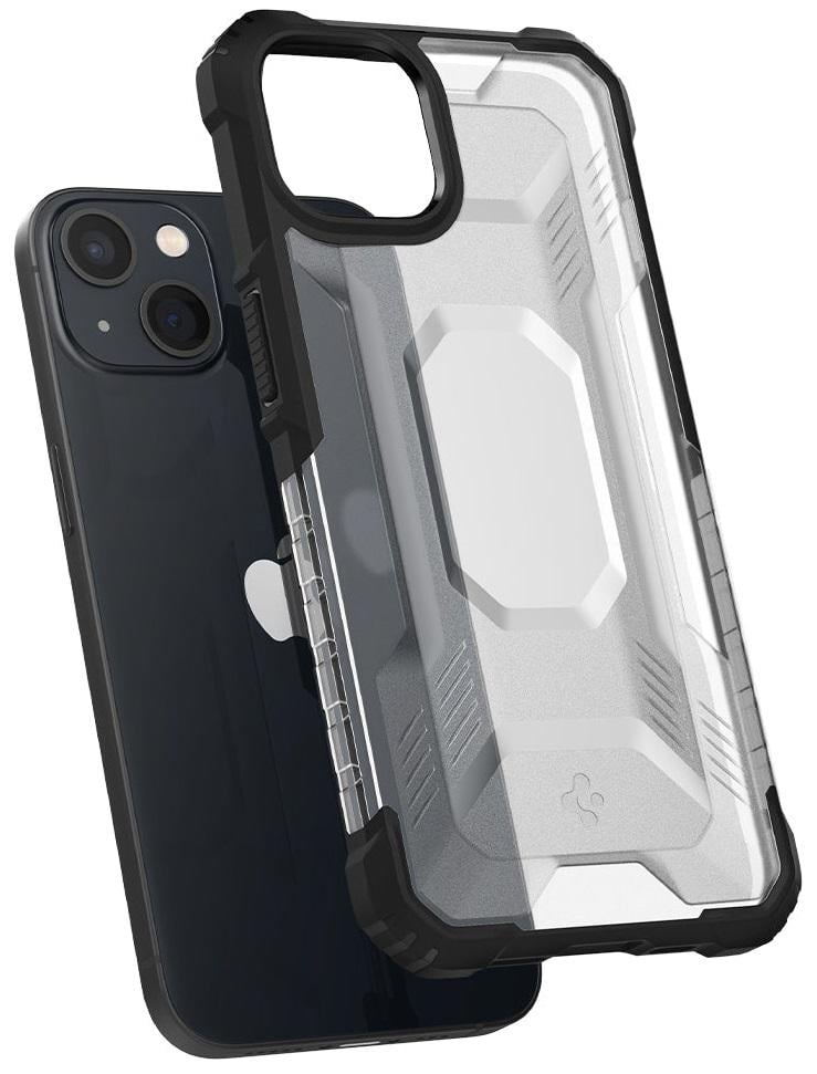 Чохол прозорий протиударний Spigen Nitro Force ACS03547 для Iphone 13/14 (6,1") Matte Black (12333408) - фото 1