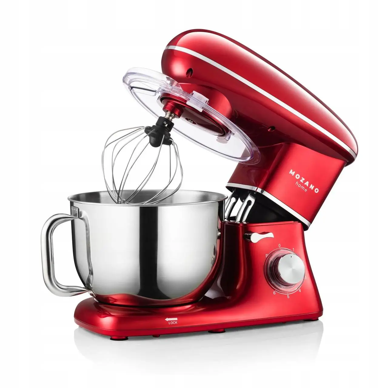 Тестомес Mozano Kitchen Machine 2300 Red - фото 1