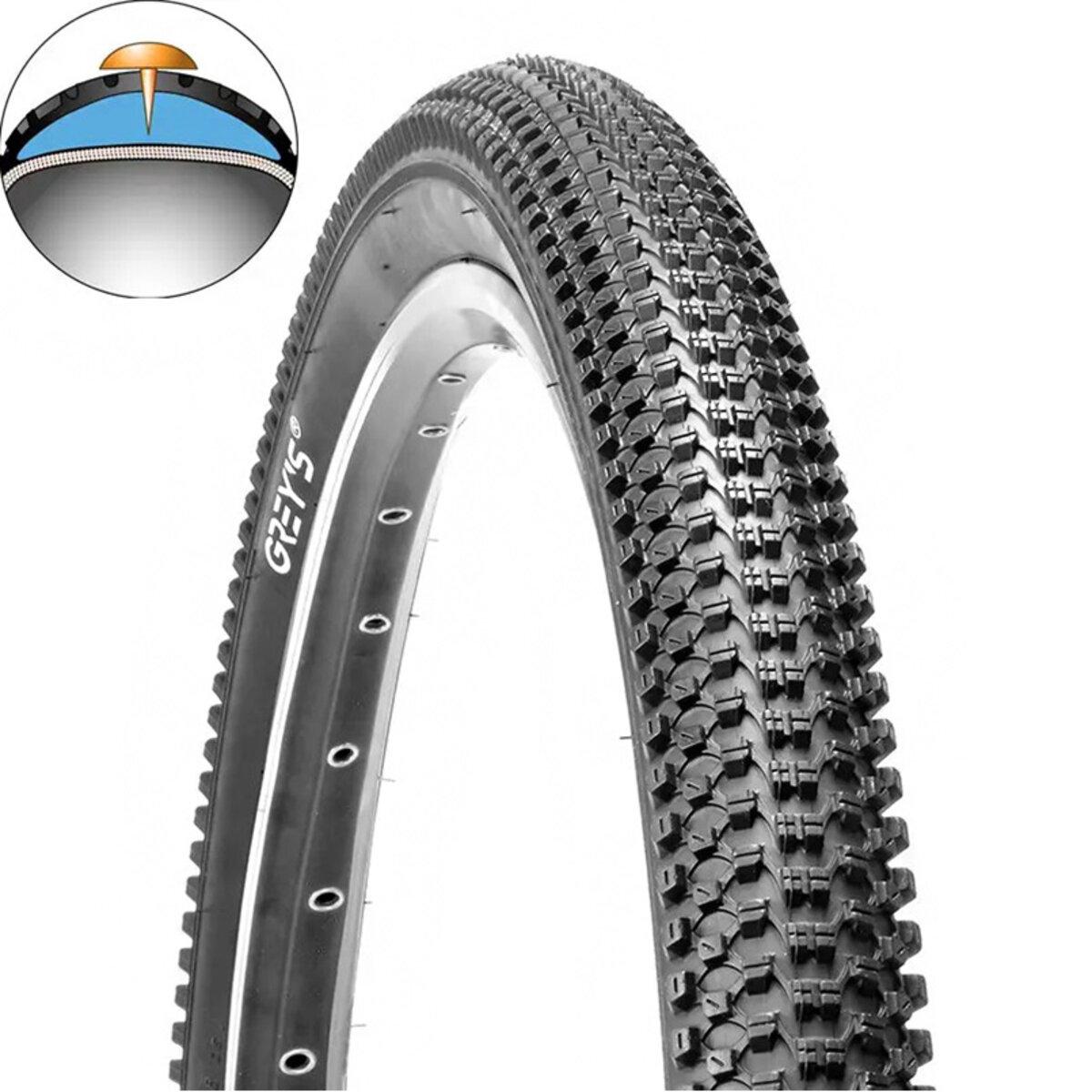 Покрышка велосипедная Grey's антипрокол 3 мм 29x2,1 см (G5014 27TPI) - фото 2