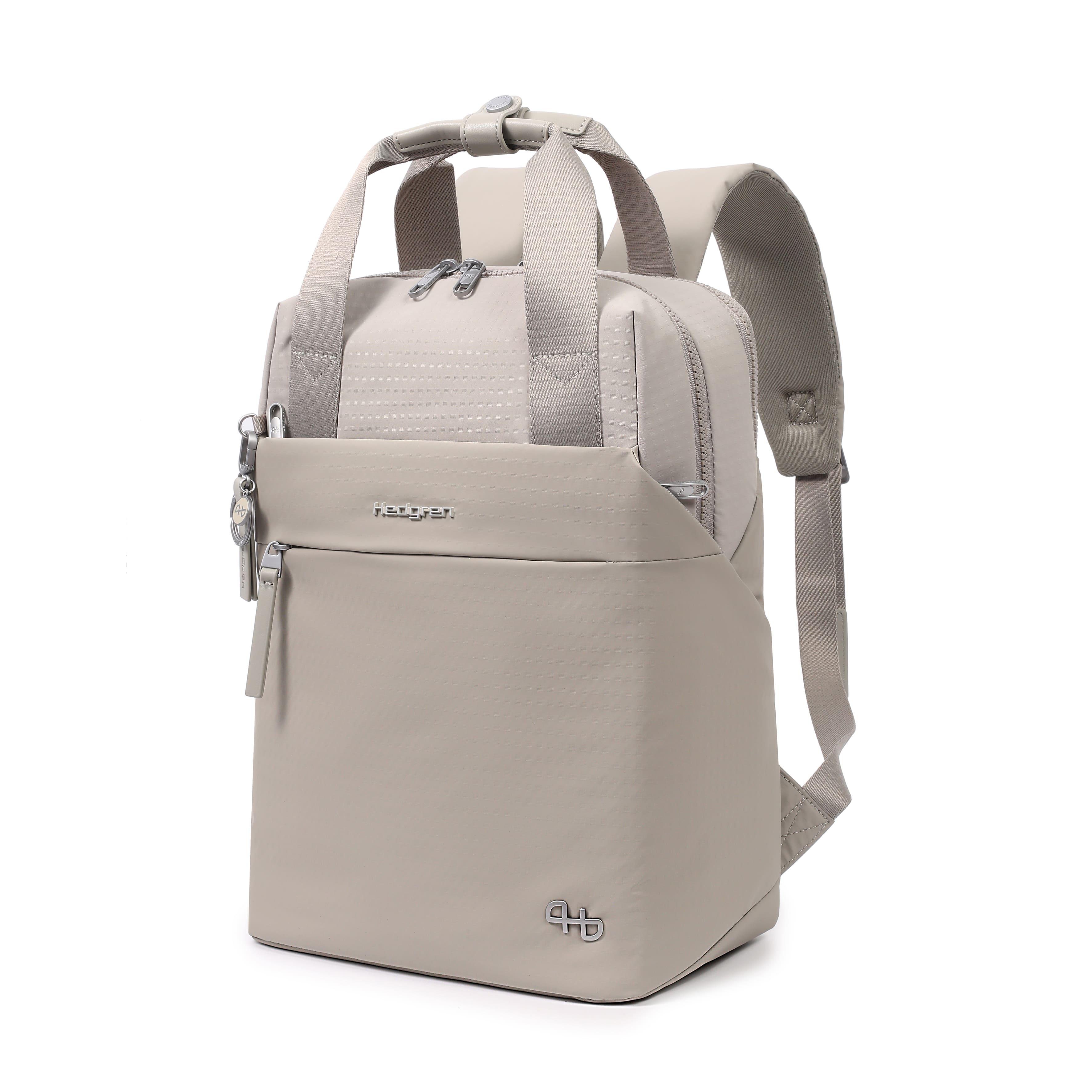 Рюкзак міський Hedgren FURO HFURO02/893 15" та дощовик 37х12х28 см 13,5 л Сірий (13233)