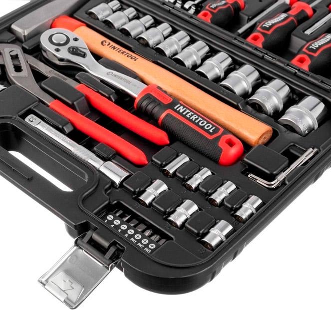 Набір інструментів Intertool Storm 56 шт. (ET-8056) - фото 5 Набір інструментів Intertool Storm 56 шт. (ET-8056) - фото 5