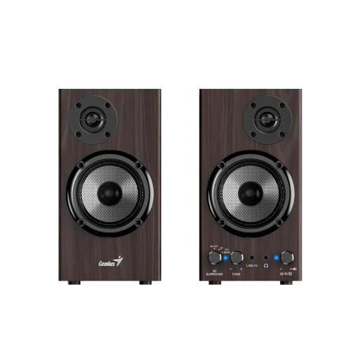 Акустическая система с деревянным корпусом Genius SP-HF520BT 20 Вт Dark Brown (31730054401)