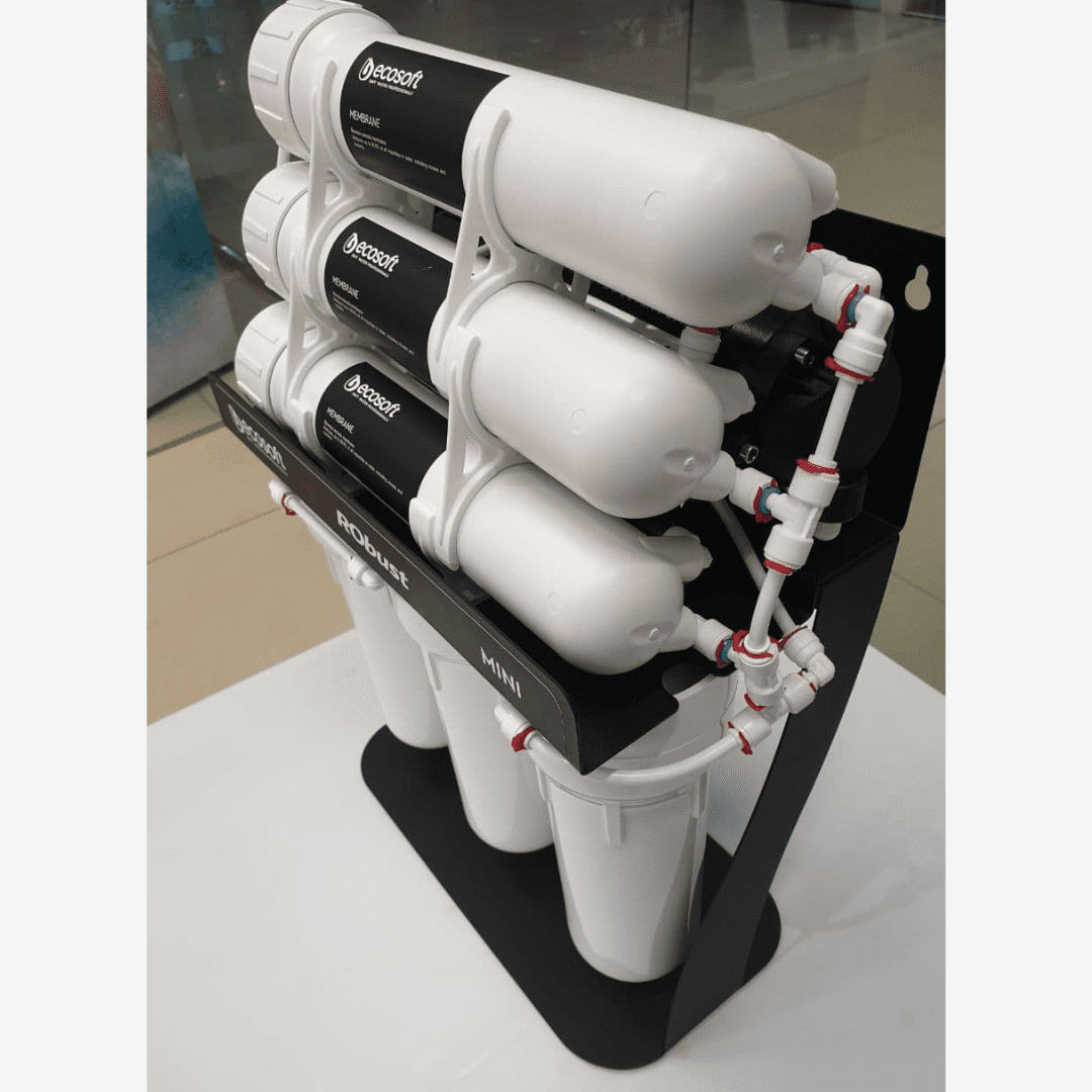 Фильтр обратного осмоса Ecosoft RObust MINI с 6 степенями очистки воды - фото 3