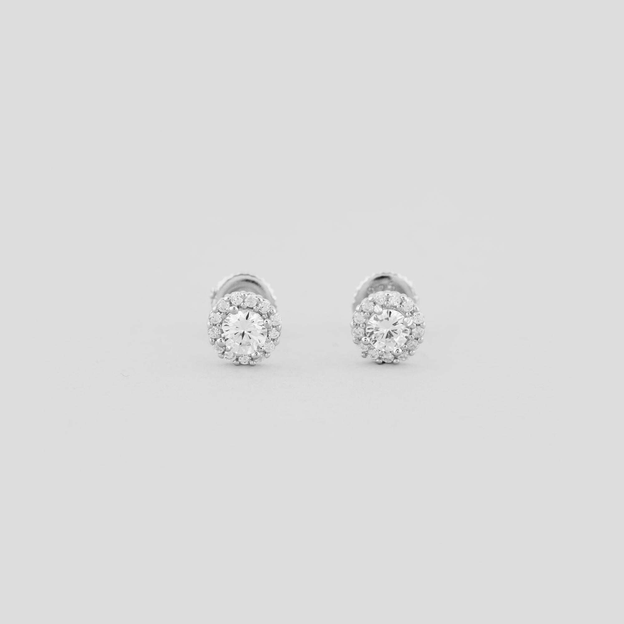 Серебряные серьги Minimal Сияние (15656)