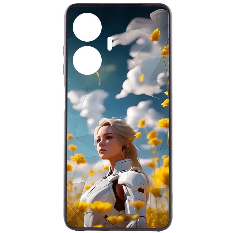 Противоударный TPU+PC чехол Prisma Ladies для Realme C55 Anime