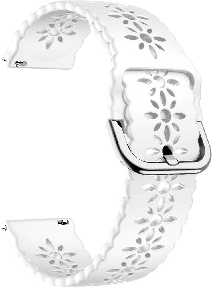 Ремешок Trase для Garmin Vivomove HR White (28854-29) - фото 1 Ремешок Trase для Garmin Vivomove HR White (28854-29) - фото 1