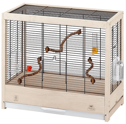 Клетка деревянная для канареек и экзотических птиц сертифицированная FSC GIULIETTA 4 57x30xh 50 см (A-036601) Клетка деревянная для канареек и экзотических птиц сертифицированная FSC GIULIETTA 4 57x30xh 50 см (A-036601)