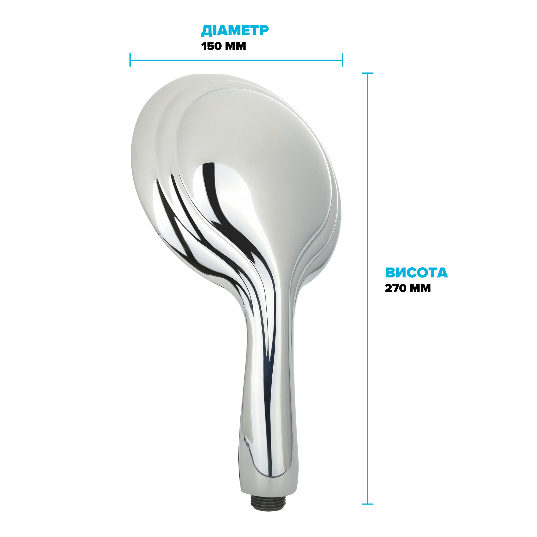 Лейка душевая водосберегающая Drop SPA6F-MULTI150 Туман 66% с 6 SPA потоками (250274) - фото 8 Лейка душевая водосберегающая Drop SPA6F-MULTI150 Туман 66% с 6 SPA потоками (250274) - фото 8