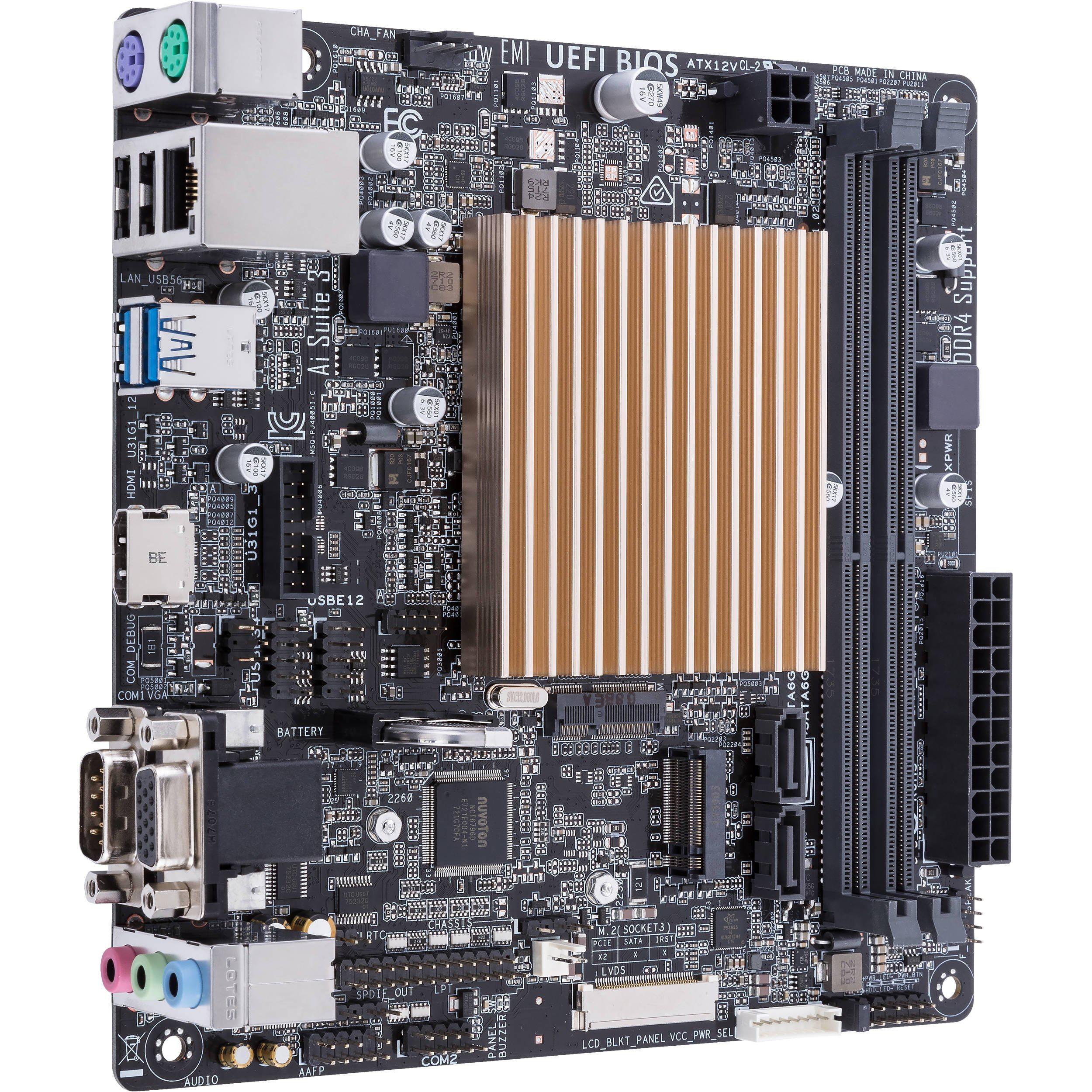 Материнська плата Asus PRIME J4005I-C (10441282) - фото 3