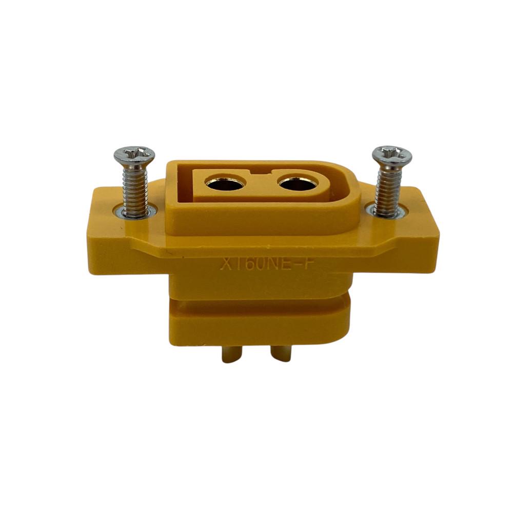 Разъем питания мама XT60NE-F Amass с винтиками на корпус Желтый - фото 6 Разъем питания мама XT60NE-F Amass с винтиками на корпус Желтый - фото 6